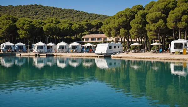 Decouvrir les activites de l'espace aquatique au camping de port grimaud