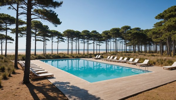 Piscines chauffées toute saison : profiter des landes en hors-saison